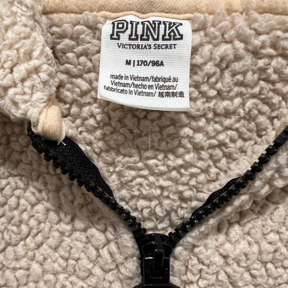 Sherpa Hoodie PINK - Picture 2 of 3